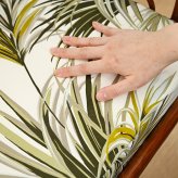 チェア 椅子 籐回転 籐 回転 座面高36cm 選べるクッション6種類 プリント生地タイプ 織り生地タイプ肘掛け 籐製 クッション 軽い 和風 和モダン 家具 和室 リビング 誕生日 プレゼント おすすめ 母 祖母 父
