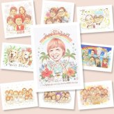 還暦のギフトに、贈り物にぴったりの似顔絵です。下書き確認ができるので、安心して贈れます。 似顔絵 ギフト 還暦祝い 名入れ 手描き プレゼント 贈り物 還暦 お祝い 誕生日 記念 おばあちゃん おじいちゃん 祖母 祖父 修正無料 名入れ 下書き確認 似てる 宝物 実績多数 そっくり 還暦 一生もの 傘寿 長寿 同窓会 色紙 応援 ハロウィン イラスト 闘病中の方への励まし 贈答品 お祝いの品