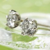ダイヤモンドピアス プラチナ PT900 計0.5ct 一粒 大粒 レディース アクセサリー ジュエリー 宝石 シンプル 上品 贈り物 プレゼント ギフト