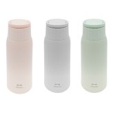 【熨斗・ラッピング無料】BRUNO ブルーノ ハンドルつき軽量ステンレススクリューボトル medium BHK329 350ml 保温 保冷 ギフト タンブラー 水筒 女性 名入れ