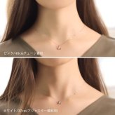 ゴールド ネックレス ハワイアンジュエリー ホエールテール ゴールド ネックレス K18 18金 チェーン お守り 選べる3色 イエロー ピンク ホワイトシンプル 華奢 上品 ネックレス 彼女 妻 女性 レディース 誕生日 プレゼント ハロウィン 【品番：CG-AK-2266】