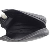 カルバンクライン　CK　Calvin Klein　セカンドバッグ　LV04D1257G UB1　ブラック BLACK　BOLD POUCH WITH HANDLE　ボールド ポーチ ウィズ ハンドル　クラッチバッグ　Europeライン