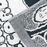 スヌーピー ミニタオル RECORDS ホワイト ハンカチ SNOOPY
