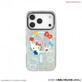 iPhone17 Pro ケース ハローキティ MagSafe 対応 サンリオ キャラクター スマホケース TPU クリア 耐衝撃 ストラップホール付き おしゃれ かわいい サンリオ正規ライセンス品