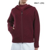 トミーヒルフィガー ゴルフ レディース スケルトンフラッグ 裏地付ZIPセーター TOMMY HILFIGER GOLF THLA481 秋冬モデル お誕生日祝い お祝い 記念品 30代 40代 50代 60代 母の日 お母さん 還暦祝い 敬老の日 彼女 人気プレゼント プレゼント