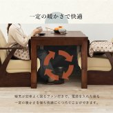 ダイニングこたつ 幅150cm 木目調 ダイニング テーブル 和風 高さ調節可 4段階 継脚 なぐり加工 天然木 山城150 [代引不可]