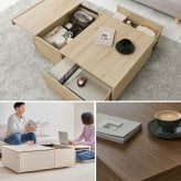 センターテーブル 収納 ローテーブル おしゃれ 北欧 98cm幅 引出し リビングテーブル 木製 テーブル 低い 一人暮らし パソコン リモコン 収納付き コーヒーテーブル モダン ヴィンテージ シンプル ー用 木目調 雑誌 新聞 片付け 大容量 机