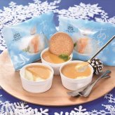 送料無料 北海道産地直送 札幌シーフーズ×なないろキッチン あわ雪フロマージュ5個セット  ※ご注文後約7～10日前後での発送となります。沖縄・離島へは別途配送料が発生いたします お取り寄せグルメ スイーツ