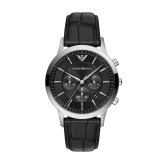 エンポリオアルマーニ EMPORIO ARMANI 腕時計 メンズ クロノグラフ レザー AR11820【2026 新作】