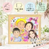 似顔絵 贈り物 米寿 手描き ギフト 名入れ プレゼント 米寿 長寿 長寿祝い 88歳 誕生日 お母さん 家族 お父さん 両親 修正無料 名入れ 下書き確認 一生もの 親孝行 宝物 実績多数 思い出 長寿 88歳 メモリアル 米寿祝い オリジナル お祝いの品 応援 快気祝い 感動 色紙 感激 二次会 オーダーメイド 古希祝い バレンタインデー 披露宴 メモリアルギフト