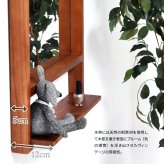 ZAGA　棚付き壁掛けミラー ZAMI0135 ミラー ヴィンテージ モダン 角型 木製 おしゃれ 鏡 壁掛け ミラー 棚付き鏡 収納棚付き鏡 収納付き ウォールミラー 壁掛けミラー 大型 インテリア