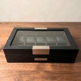 正規品 ロイヤルハウゼン 腕時計 収納ケース 10本 時計ケース ウォッチケース コレクションケース 木目調 ブラック メンズ レディース Royal hausen 成人 卒業 入学