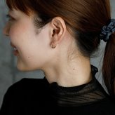 【ジュエリーの町 山梨県甲府製】 K18 フープピアス 18金 片耳 2x13mm 日本製 1個売り プレゼント ギフト メンズ レディース 金属アレルギー対応 品質保証書