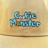 セサミストリート クッキーモンスター 刺繍キャップ ロゴ 帽子 アパレル