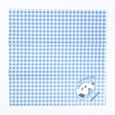 スヌーピー メガネケース ブルー サガラワッペンチェック SNOOPY