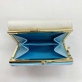 【11月10日入荷分予約受付中】 シナモロール 口金財布 財布 がま口 レディース キッズ 二つ折り コンパクト サンリオ キャラクター グッズ かわいい おしゃれ プレゼント ギフト サンリオ正規ライセンス品