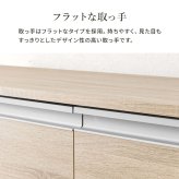 食器棚 キッチン収納 キッチンカウンター 幅118 奥行40 高さ82 間仕切り コンセント付き 炊飯器ラック レンジ台 カウンター スライド棚 トースターラック 引出し 2口コンセント 食器 調理器具 ：
