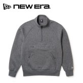 ニューエラ ゴルフ テック スウェット ハーフジップ プルオーバー Emboss Logo ダークグレー New Era Golf (15129439) 2026年秋冬モデル お誕生日祝い お祝い 記念品 お父さん 父の日 彼氏 男性 30代 40代 50代 60代 母の日 お母さん 還暦祝い 敬老の日 彼女 人気プレゼント プレゼント