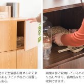 ラック あす楽 キャットトイレクローゼット 猫トイレ収納 隠す おしゃれ 家具 目隠し ペット用品 ねこ カバー 棚 収納棚 トイレ収納 猫砂飛散防止 ブラウン 猫用トイレ ナチュラル ホワイト 新生活