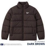 Reebok リーボック 中綿ジャケット レディース 長袖 アウター スタンドカラー フルジップ  軽量 防寒 あたたかい ロゴ スポーツ ブランド 大きいサイズ ゆったり ユニセックス 大人 カジュアル アウター 春 秋 冬 M L LL 黒 別注 2026fw karlas