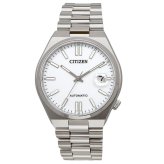 CITIZEN 腕時計 シチズン 時計 ウォッチ シチズン コレクション TSUYOSA Collection ツヨサ コレクション 自動巻き メカニカル ホワイト メンズ NJ0150-81A [並行輸入品]