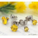 【在庫限り】セカンドピアス つけっぱなし キュービックジルコニア Kitto 金属アレルギー対応 ステンレス 医療用 サージカル 軸太 中間ポスト 片耳 1個
