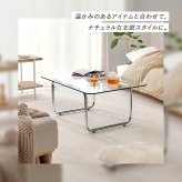 ガラステーブル センターテーブル ローテーブル リビングテーブル 幅55cm 正方形 強化ガラス 透明 クリア天板 メッキ脚 シルバー調 モダン スタイリッシュ シンプル おしゃれ カフェ風 北欧 コンパクト ミニテーブル 一人暮らし スチール 机 家具 新生活