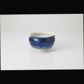 藍ながし 片口抹茶碗 陶器 美濃焼 やきものの里から、暮らしを贈ります。　ギフト 食器 セット テーブルウェア
