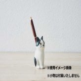 フラワースタンド ペン立て 仔猫 ハチワレ 磁器製 置物 インテリア雑貨 おしゃれ かわいい デスク周り 卓上収納 小物入れ 癒しグッズ ギフト プレゼント セトクラフト