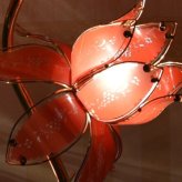 照明 ランプ サイド LED電球対応 ライト おしゃれ さりげない室内エッセンス・ロータスフラワーランプ/GD [Y] 照明 アンティーク モダン スタンドライト 間接照明 ドラマや映画のスクリーンでも そんな数あるエッセンスの中から ガラス インテリア