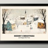 日本製 メリー クリスマス Xmas Christmas サンタクロース ビンテージイラスト A3 サイズ ポスター アート おしゃれ 絵画 インテリア 北欧 イラスト マット紙 艶消し アートパネル 額 フレーム デザイン 壁掛け ギフト 新築祝い ディスプレイ  速達 送料無料