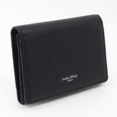 モンテスピガ　monte SPIGA　カードケース　MOSMSP110BK　ブラック　黒　シュリンクレザー　牛革　名刺入れ