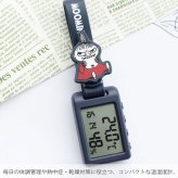 多機能温湿度時計 ムーミン 温湿度 ウォッチ 定形外 送料無料 MOM029 温度計 湿度計 時計 ニョロニョロ リトルミイ スナフキン 熱中症対策 暑さ対策 熱中症計 アラーム機能 鞄 通勤 通学 ギフト