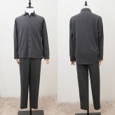 URBAN SQUARE セットアップ 6530 通販 アーバンスクエア スーツ シャツジャケット シャツ カジュアルセットアップ カジュアルスーツ メンズ 春秋 通勤 シンプル 洗える ビジネスカジュアル きれいめ 仕事着 男性 紳士 オフィスカジュアル