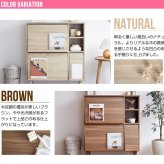 収納家具 ラック キャビネット 本棚 扉付 棚 サイドキャビネット 木製 壁面収納 扉付き 扉 プッシュ扉 横置き 2段 収納 書棚 ボックス 本収納 幅110cm 日本製 サイドボード 扉収納 A4 ファイルボックス 絵本棚 子供部屋白