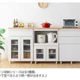 食器棚 キッチン収納 キッチンラック 宮武製作所幅60 Semplice センプリチェ ホワイト 白 引き出し 収納 天板タイル キャスター付 コンセント付 コンパクト おしゃれ 北欧 ナチュラル キッチンボード レンジボード スリム 薄型 耐熱タイル