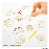 【11月10日入荷分予約受付中】 ちいかわ クリスタルパズル うさぎ 立体ジグソーパズル 透明ピース 組み立てインテリア 3Dパズル キャラクターグッズ 7歳以上 キッズ 子ども 大人向け ギフト プレゼント 50302 ビバリー