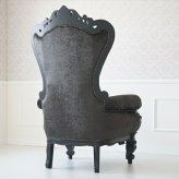 輸入家具 シングルチェア アンティーク ダイニングチェア ロココ調家具 バロック調 彫刻家具 プリンセス 姫系 ヨーロピアン フランス かわいい おしゃれ イタリア デザイナーズ 本物の高級感 店舗什器 新生活