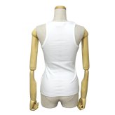ガニー GANNI トップス タンクトップ T3897-151 ウィメンズ レディース Bright White ホワイト 海外正規品