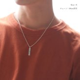 ハワイアンジュエリー シルバー ペンダント トップ 刻印 無料 誕生石入れ可 Sサイズ 縦24mm スクエア プレート シルバー925 ネックレス チェーン別売 ペンダントヘッド メール便 メンズ レディース 誕生日 プレゼント ハロウィン 【品番：SP10702】