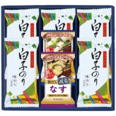 【送料無料・包装無料・のし無料】味之庵 アマノフーズ&白子味のり詰合せ 7070-20(A4) /ギフト お歳暮 入学祝い 卒業祝い 就職祝い 結婚祝い 誕生日 出産祝い 引越祝い 香典返し 新盆 初盆 御礼 内祝い 快気祝い ご挨拶 志 法事