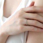 ダイヤモンド リング 指輪 ピンキーリング ピンキー ミルグレイン 0.05ct K18 18K 18金 プラチナ プラチナ950 ダイヤ 女性 レディース 誕生日 記念日 結婚記念日 錫婚式 10年 10周年 プレゼント ギフト 誕生日プレゼント 自分へのご褒美 20代 30代 40代 50代 60代 妻 彼女 ゴールド ホワイトゴールド ピンクゴールド イエローゴールド ダイヤ 金属アレルギー