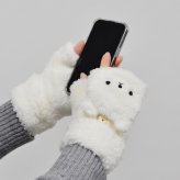 296-01 手袋 ミトン レディース 防寒 メッセージカード対応 彼女 女性 誕生日 クリスマス ギフト プレゼント レディース おしゃれ 誕生日プレゼント お祝い アニマル 動物 くま テディベア 冬 可愛い 娘 姉 妹 母 姪 姉妹 孫 記念日 中学生 高校生 大学生 学生 社会人