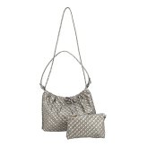 ゲラルディーニ ショルダーバッグ レディース ブランド GHERARDINI Italy GHB0210 ARGSU グレージュ/シルバー