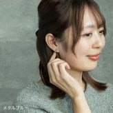 セカンドピアス 純チタン 軸太0.75mm 長さ10mm つけっぱなし 100％純チタン ピアス ハート 金属アレルギー対応 返金保証 医療用 片耳 1個 耳たぶ