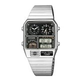 シチズン アナデジテンプ CITIZEN ANA-DIGI TEMP 復刻モデル 腕時計 メンズ レディース シルバー JG2101-78E