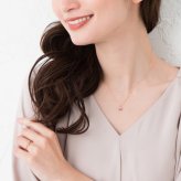 オーダーメイド しずく ネックレス 誕生石 2石 Ties K18 18金 18K K10 10金 10K プラチナ ドロップ型 雫 女性 レディース 誕生日 記念日 プレゼント ギフト 誕生日プレゼント 20代 30代 40代 妻 彼女 天然石 ダイヤモンド ダイヤ ルビー 小さい 小さめ ピンクゴールド ゴールド 選べる 金属アレルギー対応 金属アレルギー