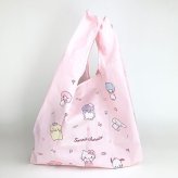 サンリオ いないいない サンリオキャラクターズ エコバッグ バッグ お買い物袋 ピンク グッズ