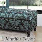 チェア 椅子 ジェニファーテイラー Jennifer Taylor 収納付きベンチ Renee Carlisle カーライル ベンチ スツール 収納家具 リビング 玄関 クラシック エレガント おしゃれ インテリア 新生活