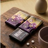 匠の技！和柄ペアMINTIAケース「可」ミンティア フリスク 名入れ 職人 手作り ハンドメイド 送料無料 伝統工芸 桜 和モダン 和風 和雑貨 ギフト プレゼント